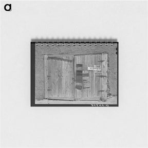 アートメモ帳-Questa Garage Door
 - ラッセル リー Memo.