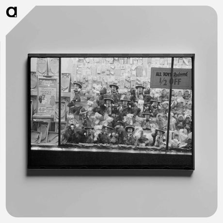 アートパネル-Drugstore Window, Washington, D.C.
 - ラッセル リー Canvas.