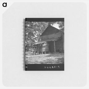 アートメモ帳-Untitled photo, possibly related to: Young son of tenant farmer gathering sticks for workers to string tobacco on. Granville County, North Carolina - ドロテア ラング Memo.