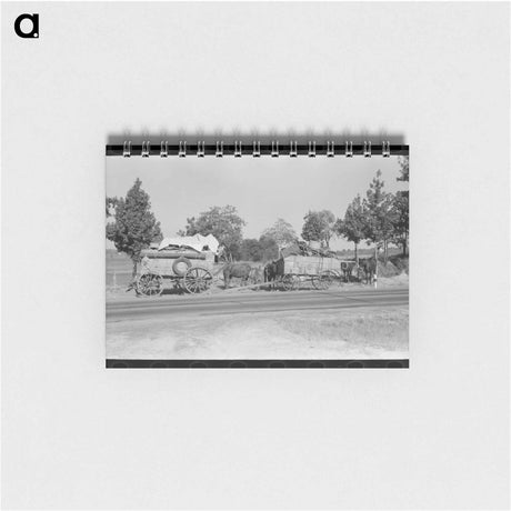 アートメモ帳-Roadside Rest in Smith County
 - ラッセル リー Memo.