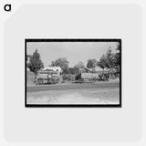 アートポストカード-Roadside Rest in Smith County
 - ラッセル リー Postcard.