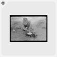 アートポストカード-Campfire Meal, Edinburg
 - ラッセル リー Postcard.