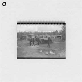 アートメモ帳-Taking the Team to the Barn
 - ラッセル リー Memo.