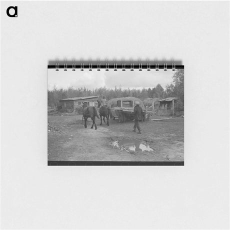 アートメモ帳-Taking the Team to the Barn
 - ラッセル リー Memo.