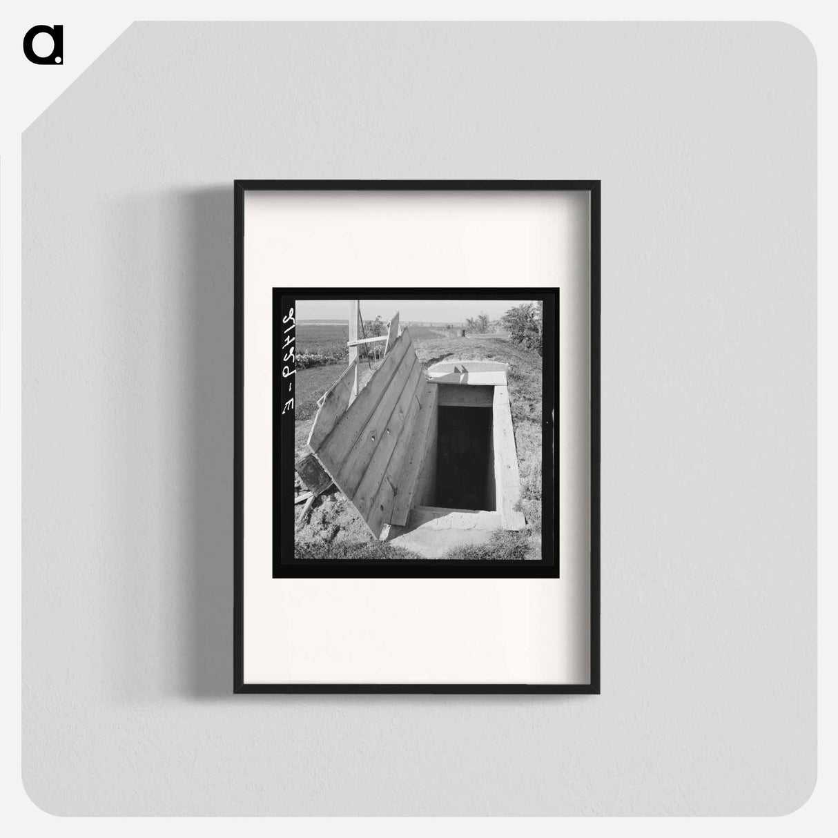 Storage cellar on Botner farm - Dorothea Lange Poster.