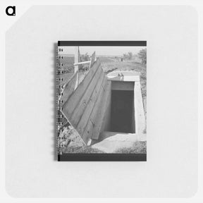 アートメモ帳-Storage cellar on Botner farm - ドロテア ラング Memo.