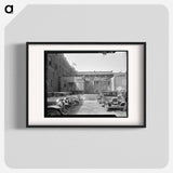 Mexican quarter of Los Angeles, California - Dorothea Lange Poster.