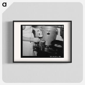 アートポスター-Canning Demonstration
 - ラッセル リー Poster.