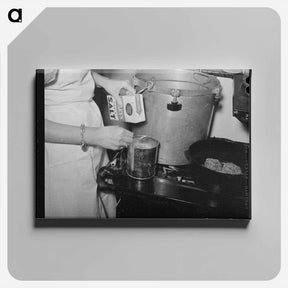 アートパネル-Canning Demonstration
 - ラッセル リー Canvas.