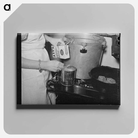 アートパネル-Canning Demonstration
 - ラッセル リー Canvas.