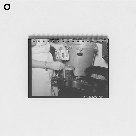 アートメモ帳-Canning Demonstration
 - ラッセル リー Memo.