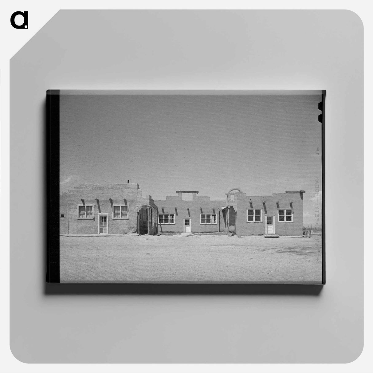 アートパネル-Schoolhouse, Garcia, Colorado
 - ラッセル リー Canvas.