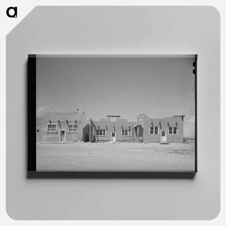 アートパネル-Schoolhouse, Garcia, Colorado
 - ラッセル リー Canvas.