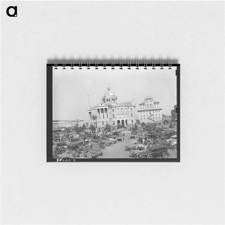 アートメモ帳-Courthouse Square, Marshall
 - ラッセル リー Memo.