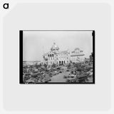 アートポストカード-Courthouse Square, Marshall
 - ラッセル リー Postcard.