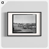 Camp of migratory agricultural workers - Dorothea Lange Poster.