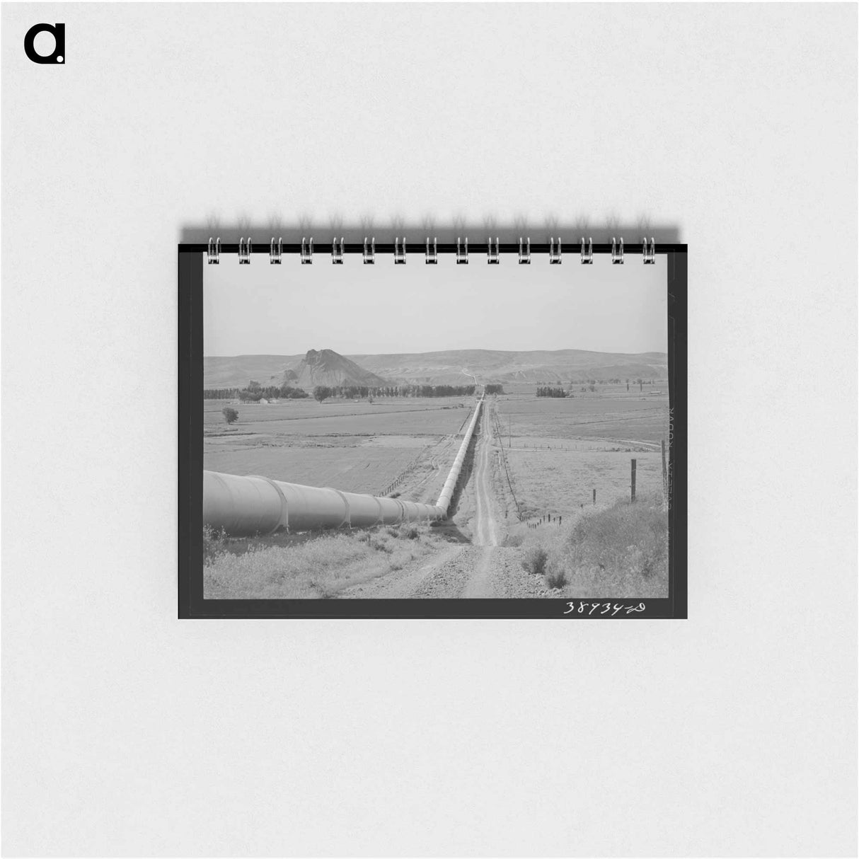 アートメモ帳-Owyhee River Conduit
 - ラッセル リー Memo.