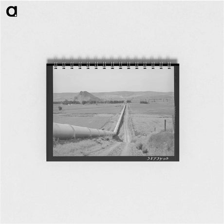 アートメモ帳-Owyhee River Conduit
 - ラッセル リー Memo.