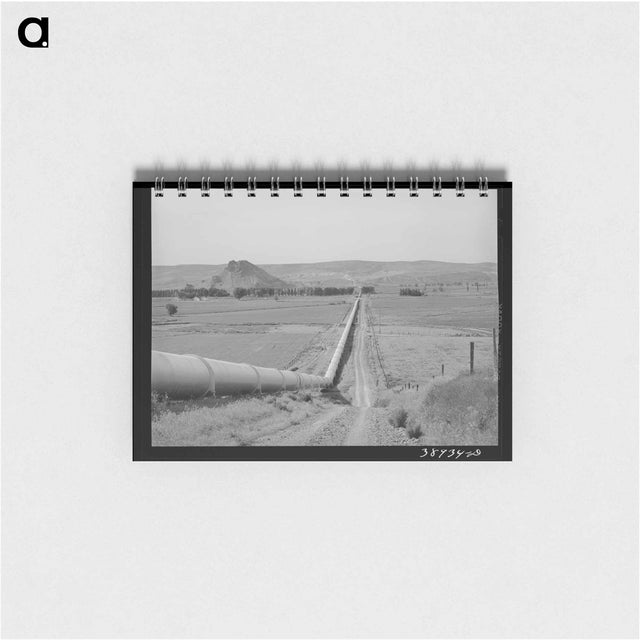 アートメモ帳-Owyhee River Conduit
 - ラッセル リー Memo.