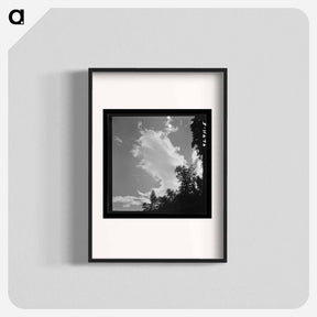 アートポスター-Shasta County Trees and Clouds
 - ラッセル リー Poster.
