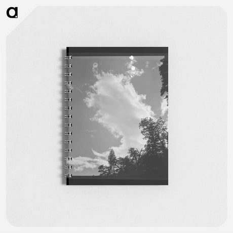 アートメモ帳-Shasta County Trees and Clouds
 - ラッセル リー Memo.