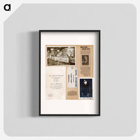 アートポスター-Schenk Family Scrapbook
 - ボストン公共図書館 Poster.