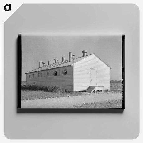 アートパネル-Potato Storage Building
 - ラッセル リー Canvas.