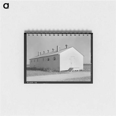 アートメモ帳-Potato Storage Building
 - ラッセル リー Memo.