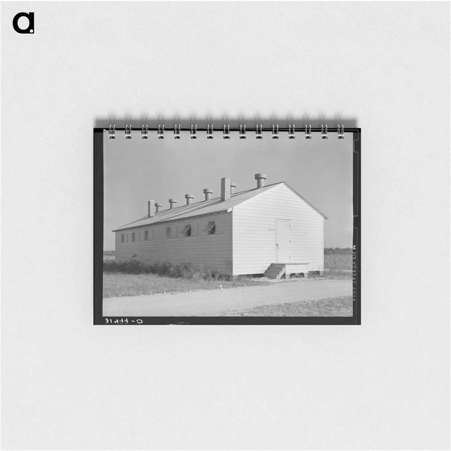 アートメモ帳-Potato Storage Building
 - ラッセル リー Memo.