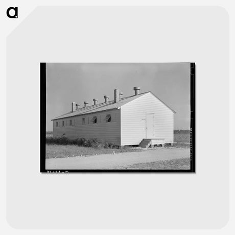 アートポストカード-Potato Storage Building
 - ラッセル リー Postcard.