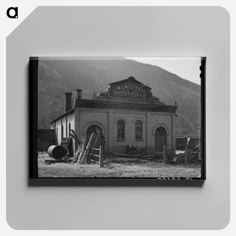 アートパネル-Light Plant, Silverton
 - ラッセル リー Canvas.