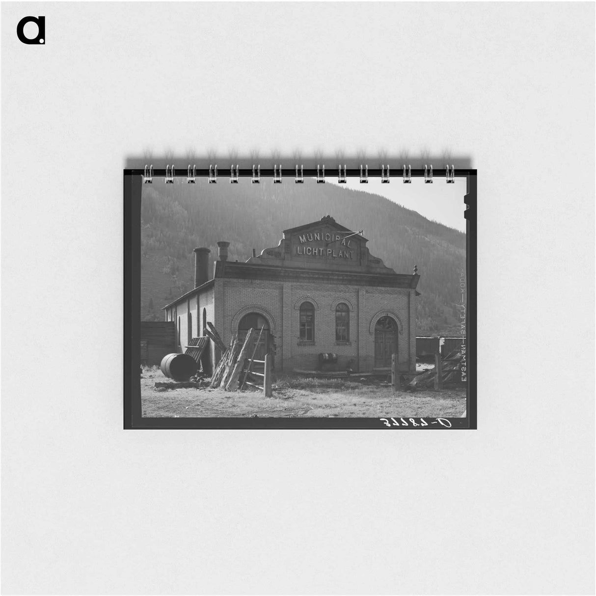 アートメモ帳-Light Plant, Silverton
 - ラッセル リー Memo.