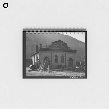 アートメモ帳-Light Plant, Silverton
 - ラッセル リー Memo.