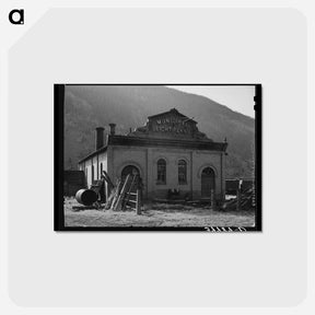アートポストカード-Light Plant, Silverton
 - ラッセル リー Postcard.
