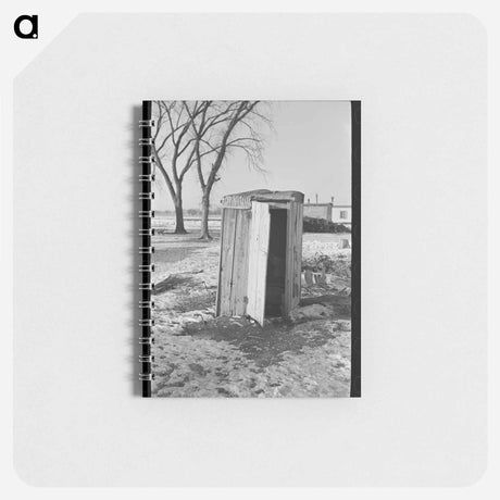 アートメモ帳-Outhouse in Shantytown
 - ラッセル リー Memo.