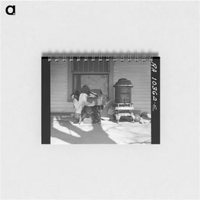 アートメモ帳-Farmhouse Eviction
 - ラッセル リー Memo.
