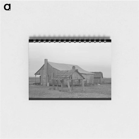 アートメモ帳-Back Door, Sharecropper's House
 - ラッセル リー Memo.
