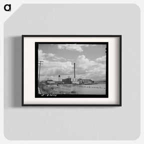 アートポスター-Pacific Power Plant, Astoria
 - ラッセル リー Poster.