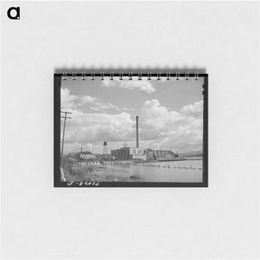 アートメモ帳-Pacific Power Plant, Astoria
 - ラッセル リー Memo.