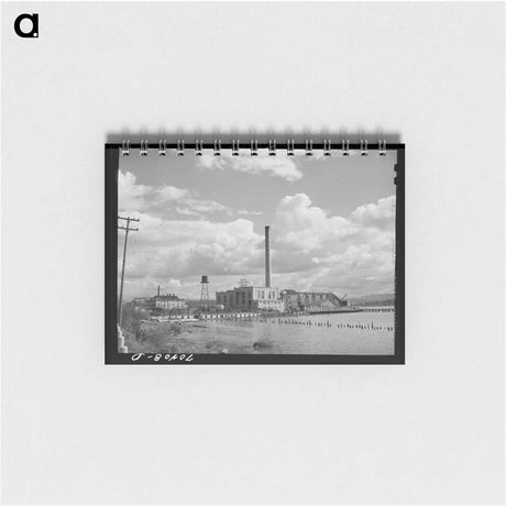 アートメモ帳-Pacific Power Plant, Astoria
 - ラッセル リー Memo.