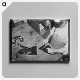 アートパネル-Alpine Boot Shop
 - ラッセル リー Canvas.