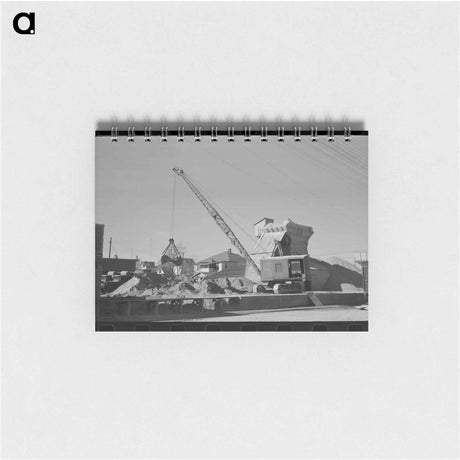 アートメモ帳-Concrete Mixing Plant, Oklahoma City
 - ラッセル リー Memo.