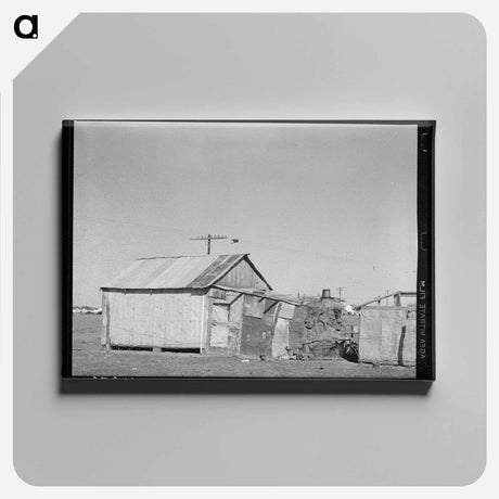 アートパネル-Robstown House
 - ラッセル リー Canvas.