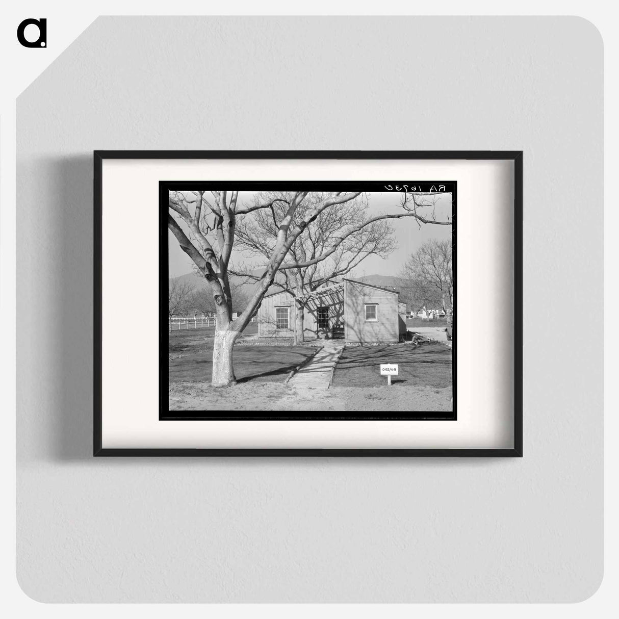 El Monte federal subsistence homesteads - Dorothea Lange Poster.