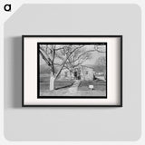 El Monte federal subsistence homesteads - Dorothea Lange Poster.