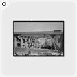 アートポストカード-Cattle Corral
 - ラッセル リー Postcard.