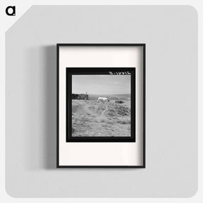 アートポスター-Untitled photo, possibly related to: The Dazey farm and home. Homedale district, Malheur County, Oregon - ドロテア ラング Poster.