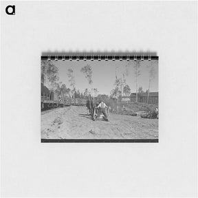 アートメモ帳-Camp Near Effie, Minnesota
 - ラッセル リー Memo.