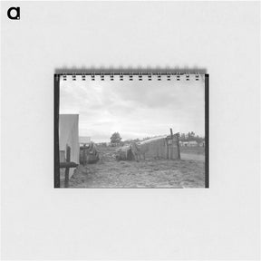 アートメモ帳-Camps of migrant pea workers - ドロテア ラング Memo.
