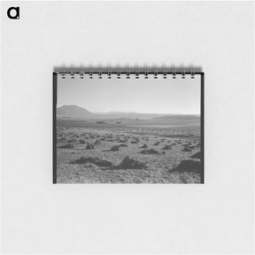 アートメモ帳-View of Sunset Valley, Malheur County, Oregon - ドロテア ラング Memo.